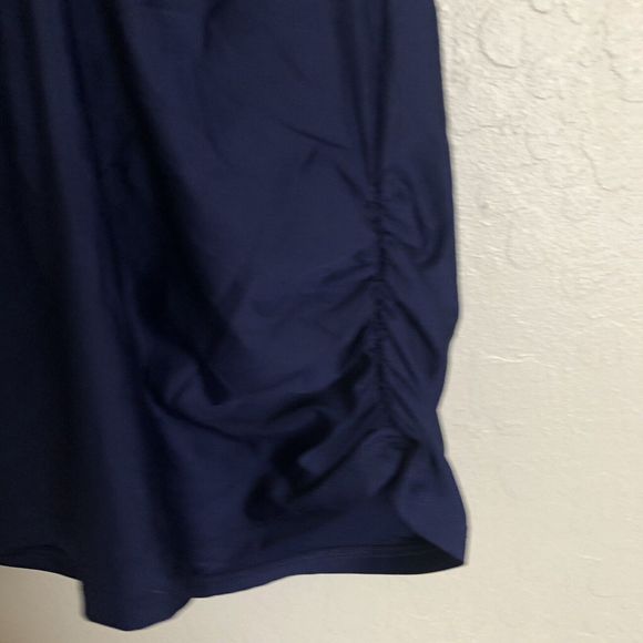 A Pea In The Pod Splendid Collections Blue Halter Tankini Top Womens Small - Picture 6 of 8